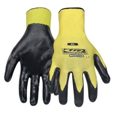 RINGERS GLOVES NITRILE 1/2 DIP YELLOW S* RG013-08